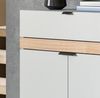 Garderobe Set 3-tlg. Janko in grau und Eiche 135 cm Bild 3