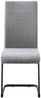 HTI-Line Freischwinger Schwingstuhl 4er-Set Grau LennyP (Set, 4 St), Freischwinger Esszimmerstuhl Kufengestell aus Metall Bild 2