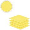 12 x Seiftuch 500 g/m² 30 x 30 cm Gelb Bild 2