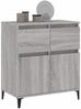 Sideboard, Kommode Grau Sonoma 60x35x70 cm Holzwerkstoff j1584p Bild 4