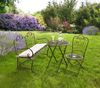 Klapptisch "Provence" Tisch Möbel Gartenmöbel Gartentisch Klappmöbel Metalltisch Bild 2