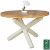 Esszimmertisch Tisch LANDO 120x120 cm Landhaus-Stil Akazie Voll-Holz Bild 2