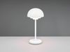 Outdoor LED Akku Tischleuchte ELLIOT mit Touch Dimmer, Weiß Höhe 30cm Bild 3