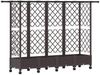 vidaXL Hochbeet mit Rankgitter und Dach Braun 202,5 x 40 x 127 cm PP 3423160 Bild 2