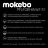 mokebo Pouf Der Ruhepouf (mit Schutzhülle), Sitz-Hocker Outdoor, Fußhocker, Hocker & Sitzkissen rund Grau Bild 3