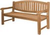 Gartenbank Bergamo Teak Massivholz - Breite: XXL extra stark 180 cm Bild 2