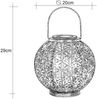 Solarleuchte Garten Laterne Rund Solarlampe Außen Außenleuchte Solar 36741 Bild 3