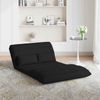 vidaXL Verstellbarer Fußsessel Schwarz Stoff 42028204 Bild 3