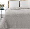 Wohndecke Kuscheldecke Gemusterte Sofadecke Tagesdecke Couchdecke Decke LISA silber 70x160 cm silber Bild 3