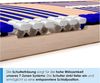 stabiler Lattenrost 100% BUCHE Lattenrahmen - nicht verstellbar, starr - SCHULTERFRÄSUNG, 7 Zonen, 44 Federleisten, Härte-Regulierung, Mittelgurt - FIX COMFORT 44® - fertig montiert (70x190 cm) Bild 4