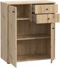 FORTE Tempra2 Kommode, Holzwerkstoff, Braun, 73,7 x 85,5 x 34,8 cm Bild 5