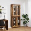 vidaXL Highboard Altholz 69,5 x 34 x 180 cm Holzwerkstoff 3403174 Bild 4
