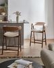 Set mit 2 Barstühlen DAY Bouclé Braun Hellbeige Bild 3