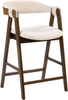 Set mit 2 Barstühlen DAY Bouclé Braun Hellbeige Bild 5