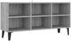 vidaXL TV-Schrank mit Metallbeinen Grau Sonoma 103,5x30x50 cm 813156 Bild 2