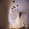 s.luce Atom LED-Hängeleuchte Dimmbar Gold Ø 50cm Bild 4