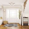 Relaxdays Schubladenschrank, MDF braun, 31 x 31,5 x 99,5 cm Bild 3