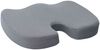 vidaXL Sitzkissen Einfarbig Grau 47 x 37 x 8 cm Viscoschaum 42012684 Bild 3