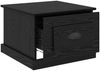 vidaXL Couchtisch Schwarz Eichen-Optik 50 x 50 x 35 cm Holzwerkstoff 881372 Bild 5