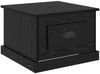 vidaXL Couchtisch Schwarz Eichen-Optik 50 x 50 x 35 cm Holzwerkstoff 881372 Bild 2