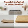 Relaxdays 2 x Schneidebrett Bambus mit Saftrille Bild 5