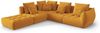 Micadoni Ecksofa Bloom 5-Sitzer Links Samt Gelb Bild 2