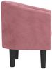 vidaXL Clubsessel Rosa Samt 356474 Bild 4