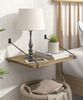 Petrala Wandregal Holz 2er Set schwebende Regale rustikale Hängeregal Bild 4