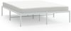 vidaXL Bettgestell Metall Weiß 150x200 cm 350915 Bild 2