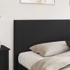 vidaXL Bettgestell mit Stauraum und Kopfteil Schwarz 200 x 200 cm 3413814 Bild 3