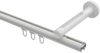 Innenlauf-Gardinenstangen-Set Siteno Elanto 120 cm, 1-läufig, 20 mm Ø Weiß Bild 3