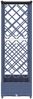 vidaXL Hochbeet mit Rankgitter und Dach Grau 164 x 40 x 121 cm PP 42032570 Bild 4