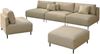 Garten Lounge Set SUN – Outdoor Möbel Set mit Sofa, Sessel und Hocker, UV-beständig und wasserabweisend Bild 2