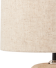 Tischlampe BETWA Mangoholz Hellbraun Bild 5