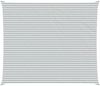 vidaXL Sonnensegel Hellgrau und Weiß 7 x 6 m 100 % Polyester Oxford 42031136 Bild 2