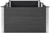 vidaXL Garten-Hochbeet 250 x 100 x 54 cm WPC Grau 49059 Bild 5
