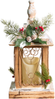 LED Laterne SAIMA Weihnachtsmotiv 40 cm Dunkelbraun Bild 5
