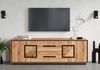 TV Board 165x54cm "Zarah" Wildeiche geölt mit 2 SK Bild 2