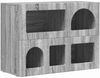 vidaXL Sideboard ELST Graues Sonoma 80,5 x 35 x 59 cm Holzwerkstoff 891330 Bild 2