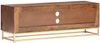 vidaXL TV-Schrank 124 x 29 x 45 cm, massives Mangoholz 323404 Bild 4