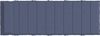 vidaXL Sonnenliegen-Auflage Marineblau 180x60x4 cm Oxford-Gewebe 379256 Bild 5