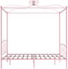 vidaXL Himmelbett Rosa Metall 180x200 cm 284491 Bild 4