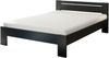 Bett >Cannes< in Schwarz - 145x71x204cm (BxHxT) Bild 5