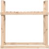 vidaXL Kaminholzregal 110x35x108,5 cm Massivholz Kiefer 823857 Bild 5