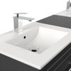 Stand Badmöbel Cosmo Modern SoftClose schwarz : Schwarz Bild 5