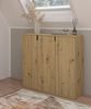 Schuhschrank Line-Up in Eiche 61 x 99 cm Bild 5