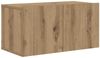 vidaXL TV-Schrankset Wandmontiert 6 pcs Artisan-Eiche Holzwerkstoff 3393476 Bild 5