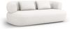 Micadoni Sofa Jenny 3-Sitzer Chenille Helles Beige Bild 2