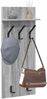 vidaXL Wandmontierter nachttisch Graues Sonoma 40 x 10 x 90 cm 874456 Bild 3