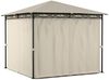 Blumfeldt Mondo - Pergola Partyzelt Gartenzelt Gazebo, Größe: 2,95 x 2,6 x 2,95 m (BxHxT), 4 Seitenteile, EasyMount Concept, Witterungsschutz: UV / Wind / Regen, dunkelgrau Bild 5